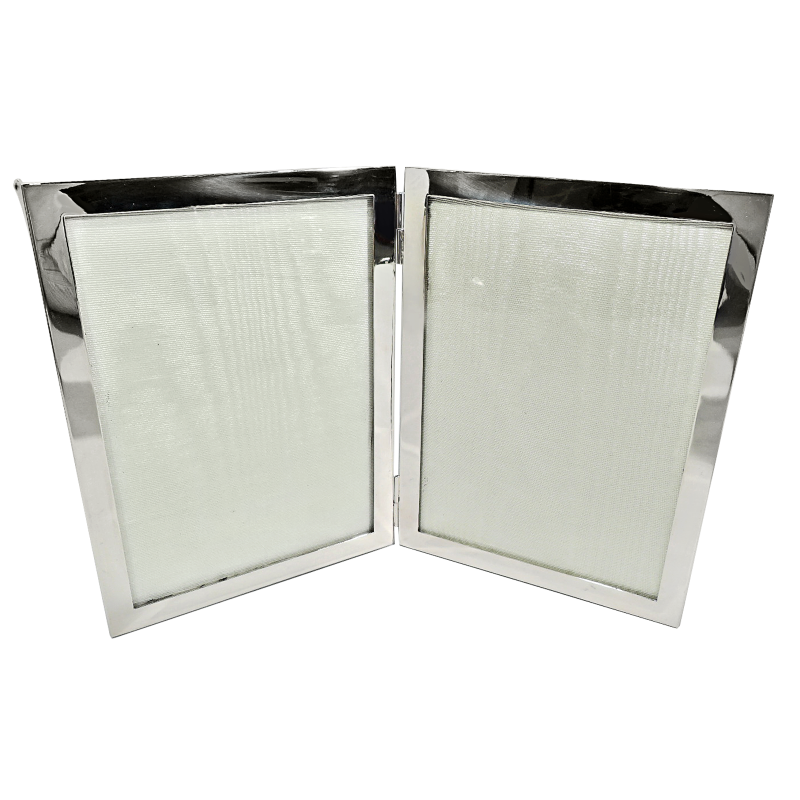 Cartier Vintage Silver Double Picture Frame Available For Cartier Vintage Silver Double Picture Frame Available For
